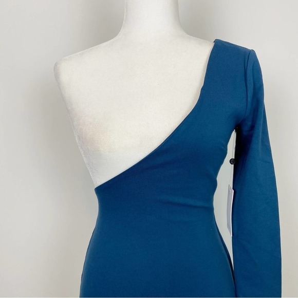 Lovers and Friends Valentina Mini Dress in Dark Teal - Picture 3 of 9